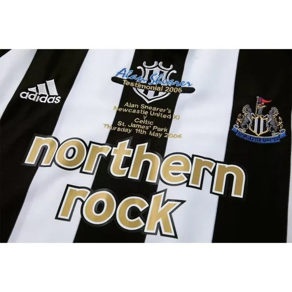 Newcastle Retro Jersey 'Alan Shearer's Testimonial' Home 2006 - Image 5