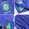 Brazil Kids Soccer Jersey Home Kit(Jersey+Shorts) World Cup 2022 - Image 9