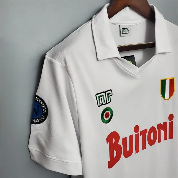 1987/88 Napoli Retro Jersey Away - Image 7