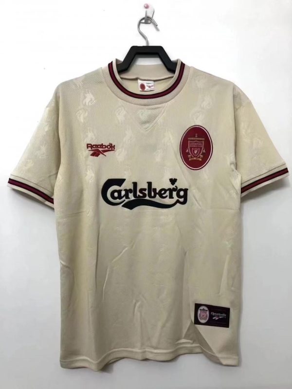 Liverpool Retro Jersey Away Shirt 1996-97 - Image 2
