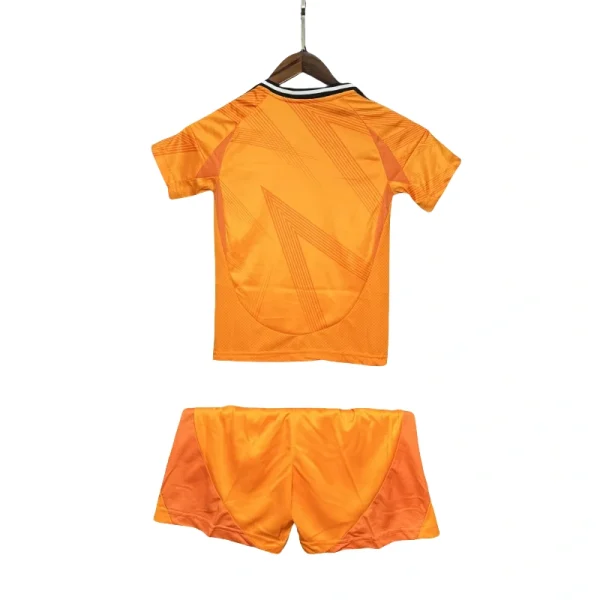 24-25 Real Madrid Third Away Kids Kit Soccer Jersey+Shorts - Image 2