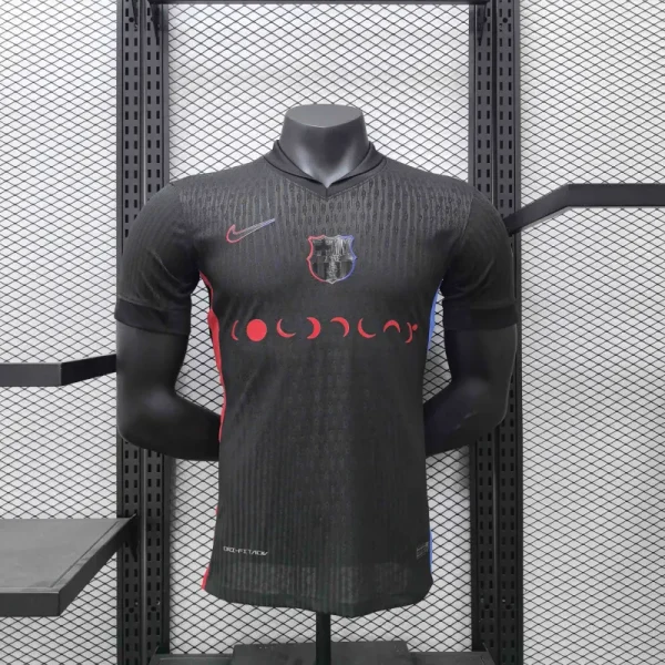 24-25 Barcelona x COLDPLAY Away Black Jersey Player Version - Image 3