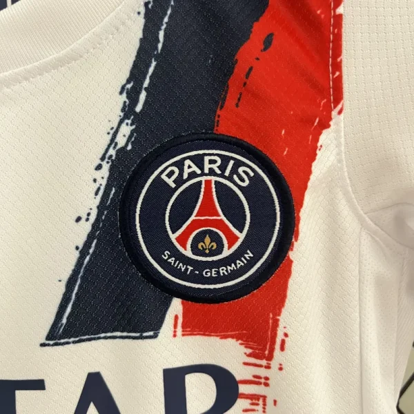 24-25-26 PSG Saint-Germain Away Soccer Kids Kit Jersey+Shorts - Image 7