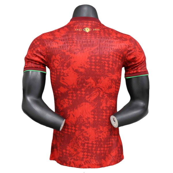 2025 Portugal Red Flower Special Edition Player Version Shirt - Image 2