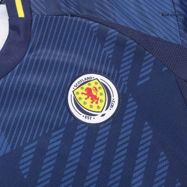 Kids Scotland Euro 2024 Home Kit  Youth Apparels - Image 8