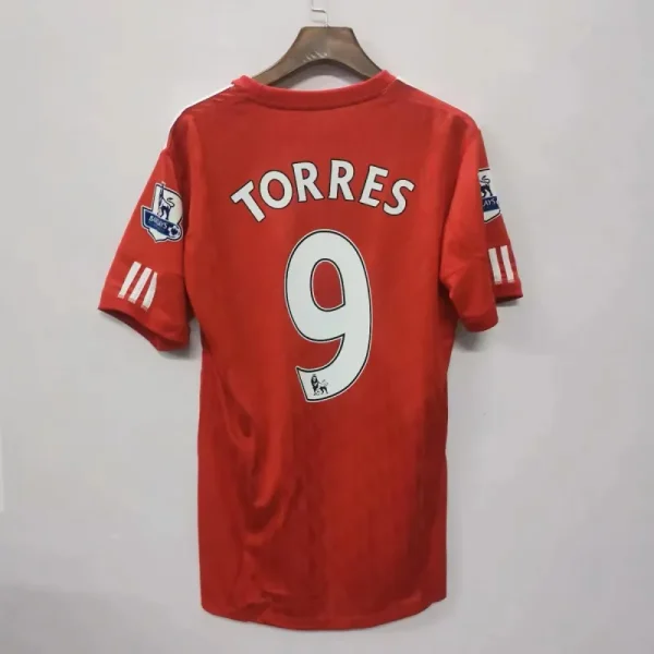 2010-12 Liverpool Retro Jersey Home - Image 11