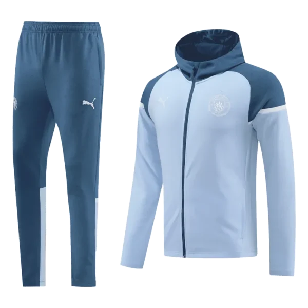 Manchester City Hoodie Training Kit (Jacket+Pants) 2024-25 - Image 16