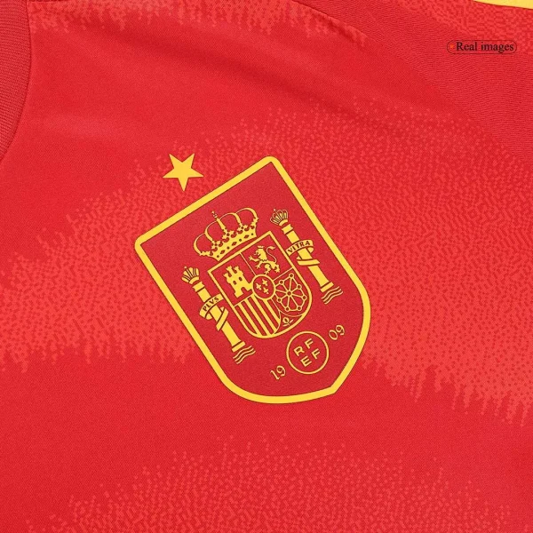Spain Home Jersey LAMINE YAMAL #19 RODRIGO #16 MORATA #7 Euro 2024 - Image 7