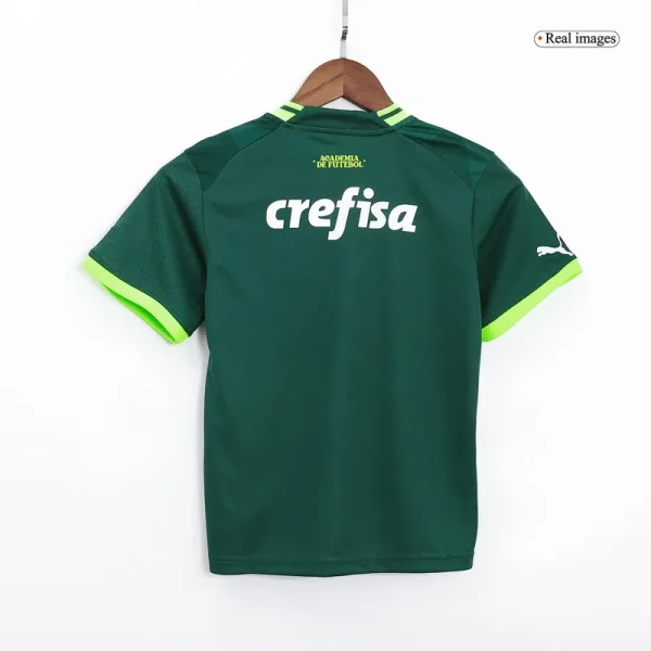 Kids SE Palmeiras 2023/24 Home Jersey Kit Replica - Image 3