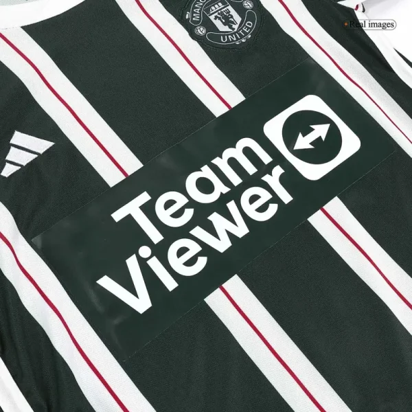23-24 Manchester United Away Kit Jersey+Short - Image 4