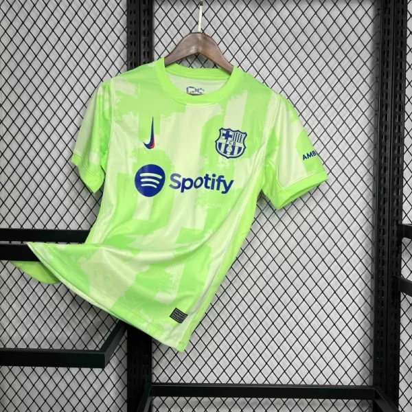 24-25 Barcelona Third Away Soccer Jersey - Image 7