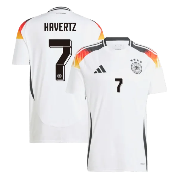 Germany Home KROOS #8 MUSIALA #10 HAVERTZ #7 WIRTZ #17 Jersey EURO 2024 - Image 2