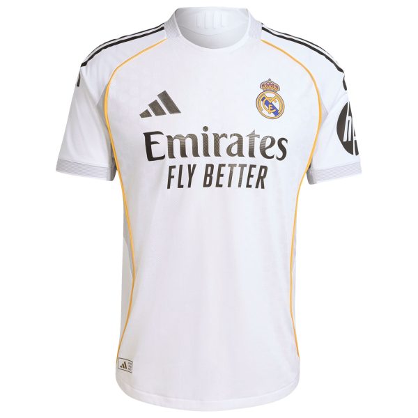 2025-26 Real Madrid Home Soccer Jersey Fan Version Shirt - Image 2