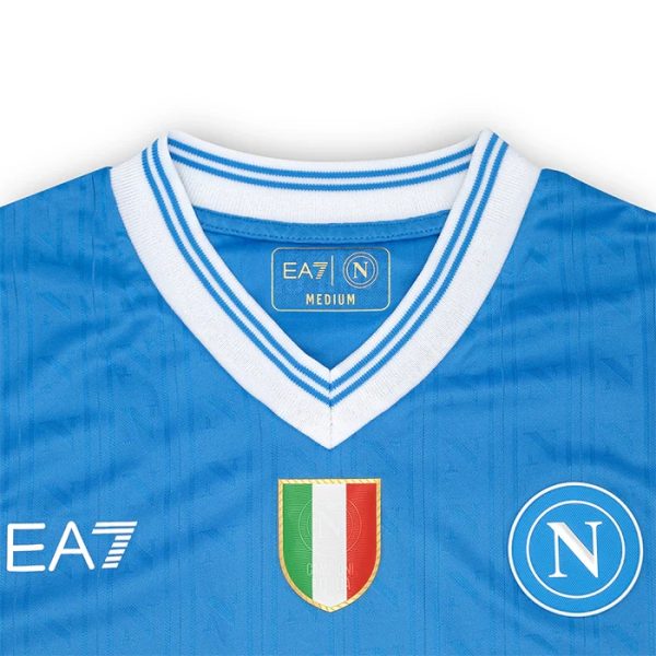 Napoli Blue Home Football Shirt 2025/2026 Player Version - Image 3