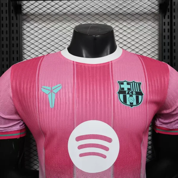Barcelona Pink X Kobe Bryant Special Edition Football Shirt 2025-26 Player Edition - Image 3