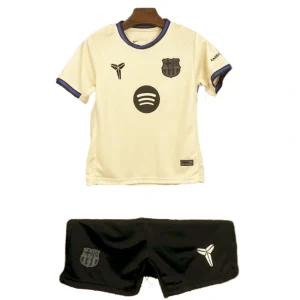 Barcelona away kids football jersey 2025-26 kit