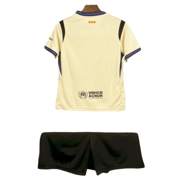 Barcelona away kids football jersey 2025-26 kit - Image 2