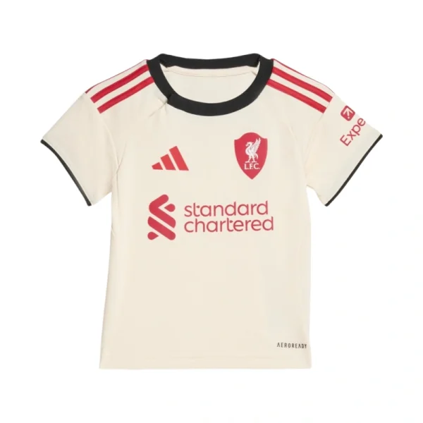 Liverpool Away Football Jersey Kids Kit 2025-26 (Jersey+Shorts) - Image 2